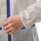 Ziekenhuis ICU Beschermende isolatiejas Pak niet-toxisch wit wegwerp