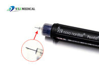 Individueel Blister Pack Insuline Pen Naald EO Gas Sterilisatie 100G / Doos OEM