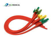 Onskadelijke PVC-rode Robin-zuigkatheter stabiel met regelklep
