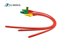 Rubber Latex Eenmalige zuigkatheter Rode kleur Praktisch F5-F14