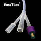 400 mm lengte siliconen foley katheter voor urine drainage met Tiemann open ronde punt 2 way 3 way uretheral